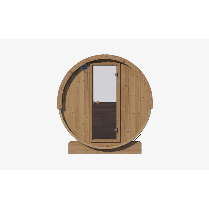 SaunaLife E6W Sauna Barrel: Panoramic Views for Ultimate Experience