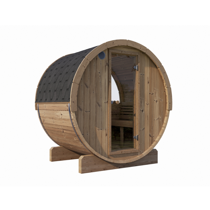 SaunaLife E6W Sauna Barrel: Panoramic Views for Ultimate Experience