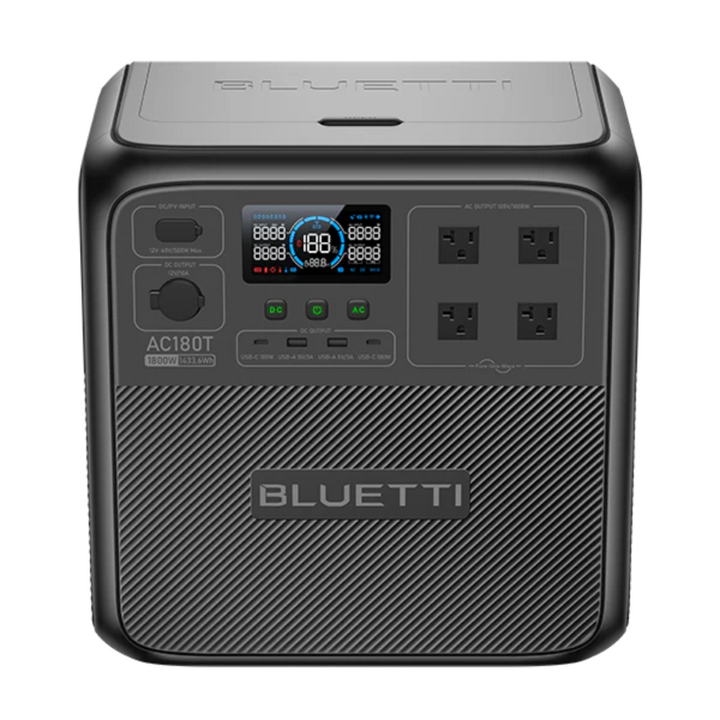 BLUETTI AC180T Portable Power Station | 1,800W,1433Wh