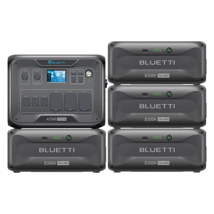 BLUETTI AC500+2*B300K | Home Battery Backup