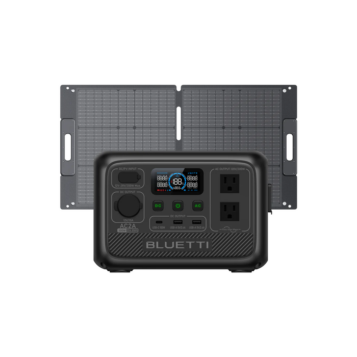 BLUETTI AC2A Portable Power Station | 300W 204Wh