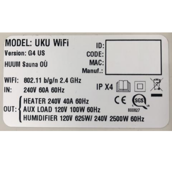 HUUM UKU Wi-Fi Spare Main Module