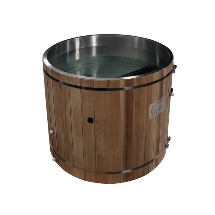 Dynamic Cold Therapy Barrel 316 Stainless Steel Cold Plunge Tub