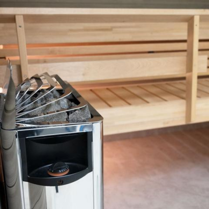 8kW Harvia Stainless Sauna Heater - The Wall Series