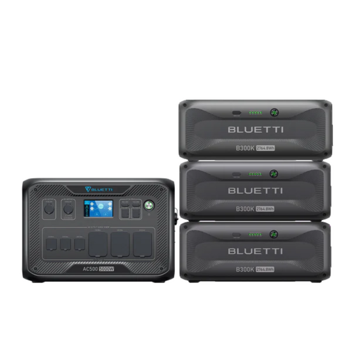 BLUETTI AC500 + B300S | Home Battery Backup