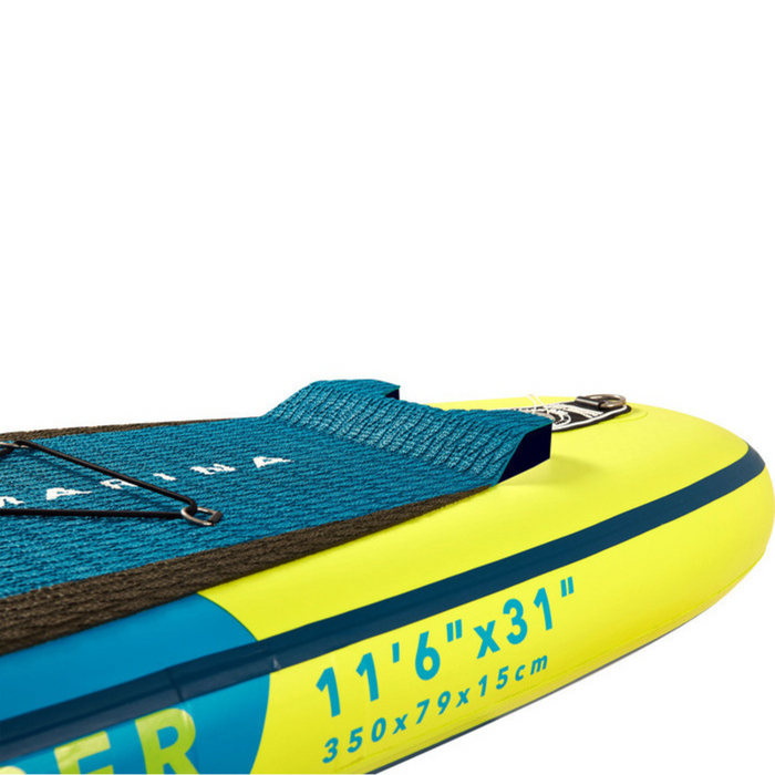 Aqua Marina Hyper - Touring Inflatable Stand-Up Paddleboard (iSUP) with Coil Leash