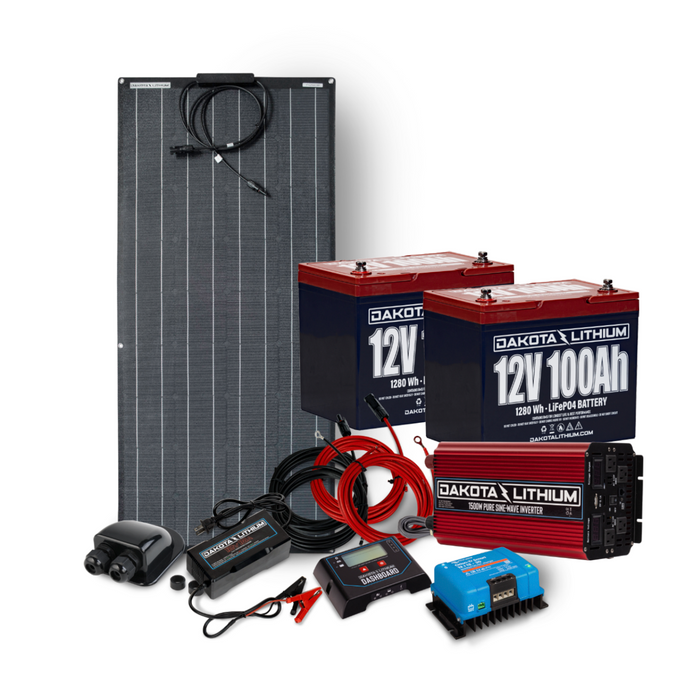 Dakota Lithium 12V Off-Grid Solar Power System