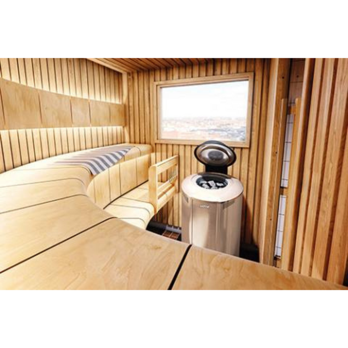 Harvia Digital Control Sauna Heater: Forte Series 9.8kW (240V, 1PH)