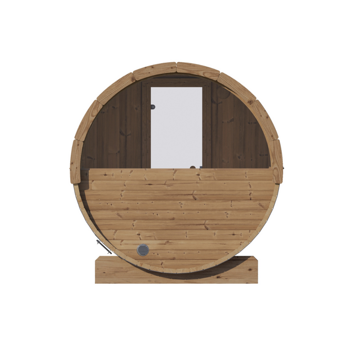 SaunaLife E7W Sauna Barrel: Elevating Outdoor Luxury