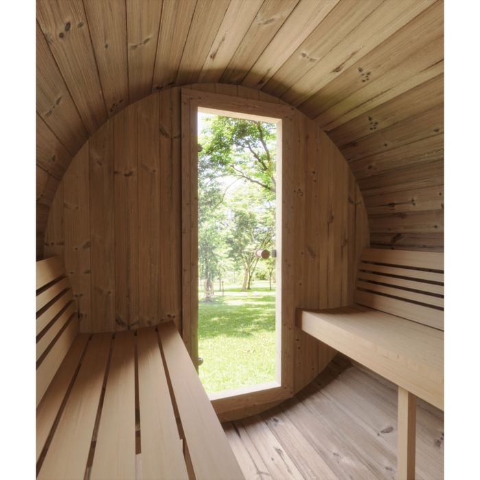 SaunaLife Model E8 Sauna Barrel: Where Luxury Meets Wellness