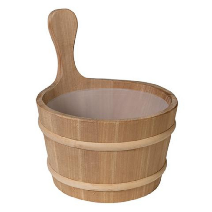 Prosaunas Wood Sauna Bucket - 4-Liter