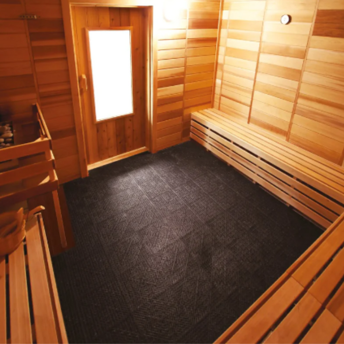 InterlockPVC Sauna Floor Tiles