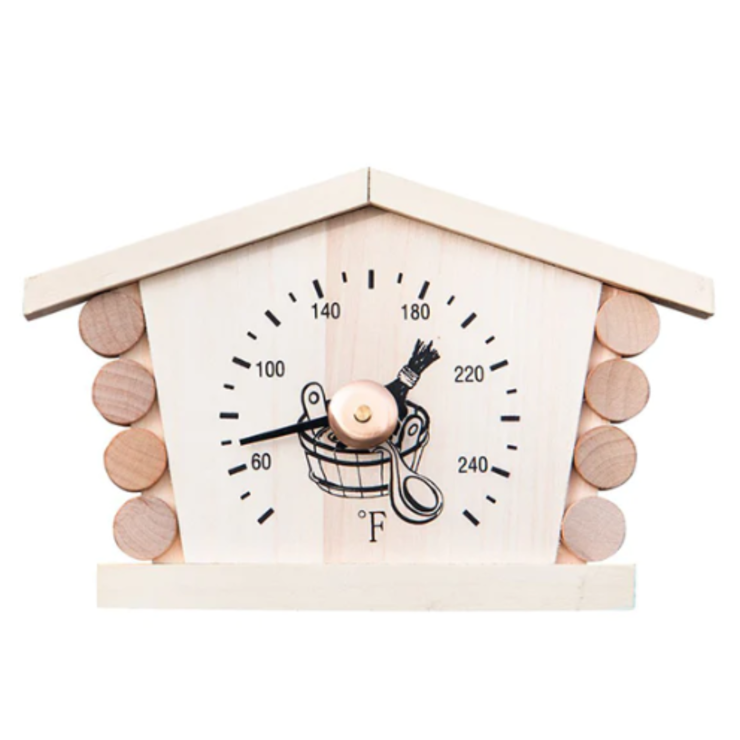 Cabin Style Sauna Thermometer