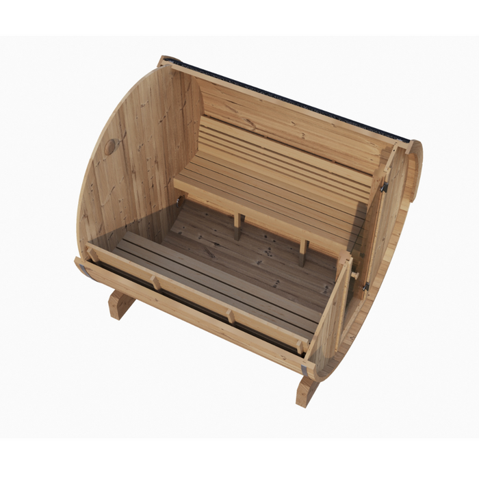 SaunaLife Model E8 Sauna Barrel: Where Luxury Meets Wellness