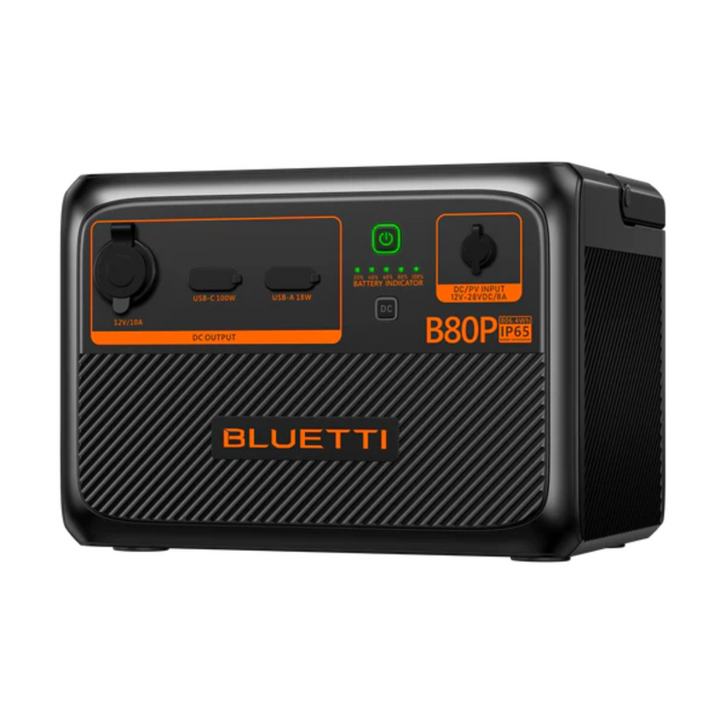 BLUETTI B80P Expansion Battery | 806Wh Portable Power Supply