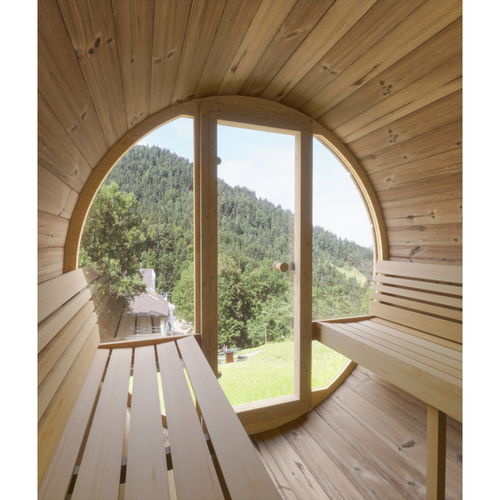 SaunaLife E8G Sauna Barrel: Elegance and Wellness Combined