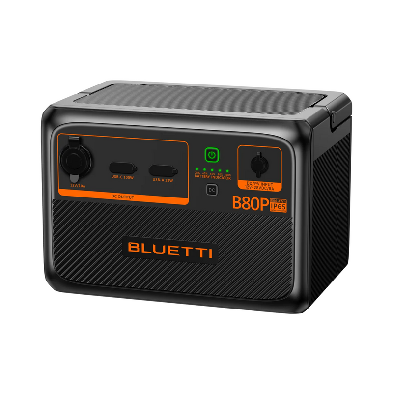 BLUETTI B80P Expansion Battery | 806Wh Portable Power Supply