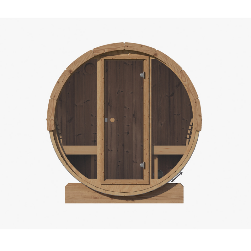SaunaLife E8G Sauna Barrel: Elegance and Wellness Combined