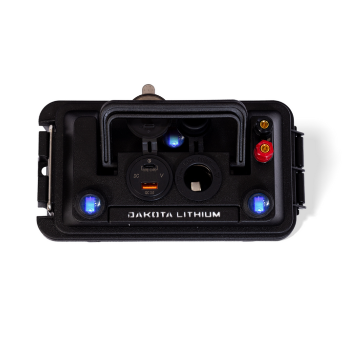 Dakota Lithium Powerbox 10 – Portable 12V 10Ah Power Station for Camping, Fishing, and Off-Grid Adventures