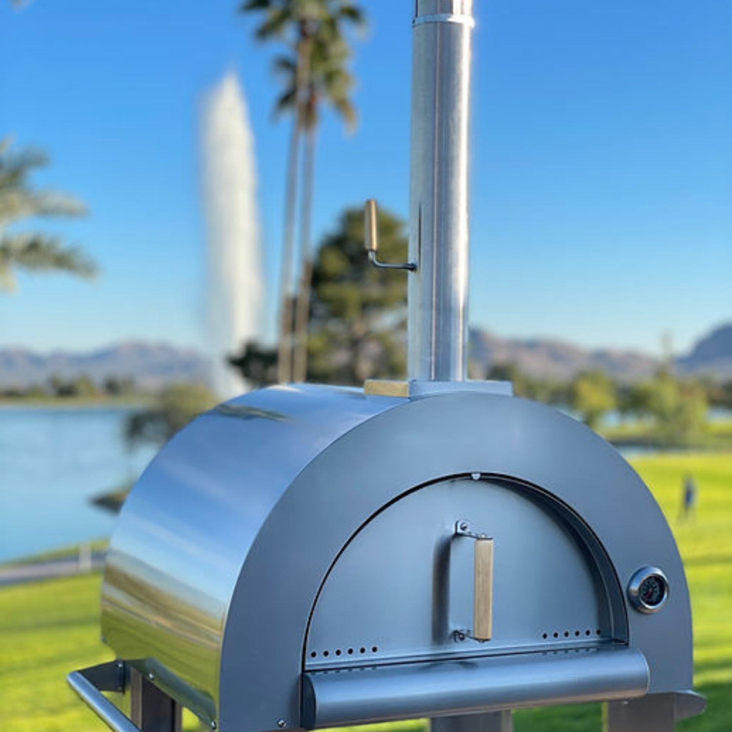 Built-In Kokomo 32” Wood Fired Pizza Oven - Thumbnail 3