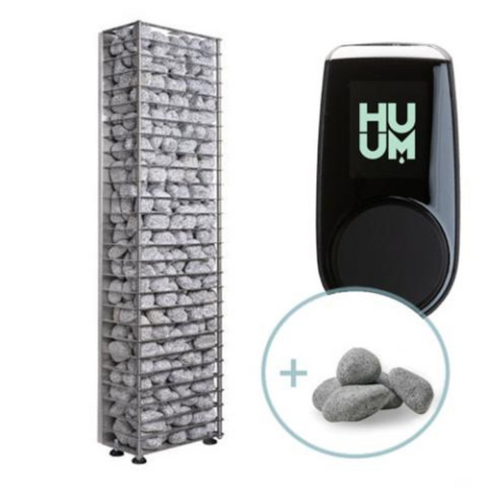 HUUM CLIFF Mini 3.5kW Sauna Heater Package with UKU Control