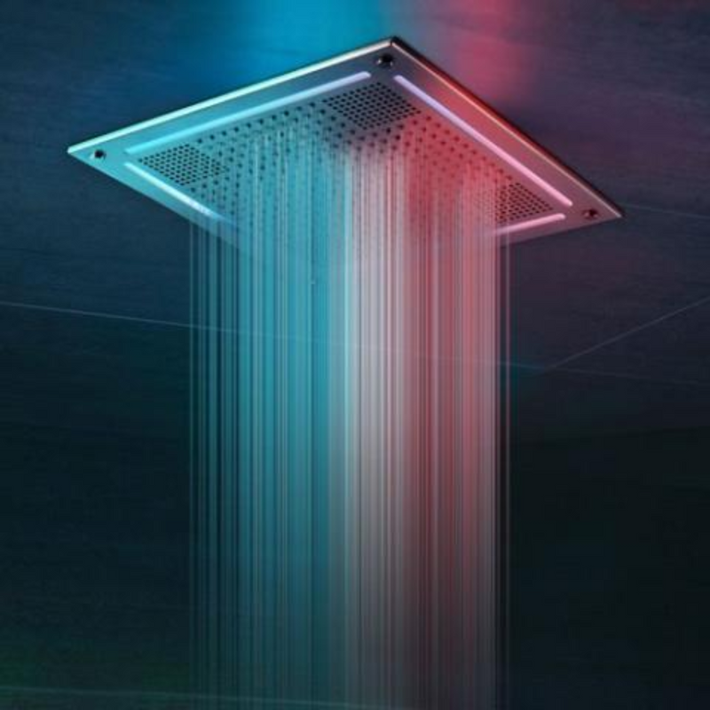 ThermaSol HydroVive System Square: Shower Luxury