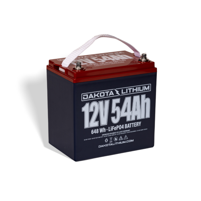 Dakota Lithium 12V 54Ah Deep Cycle LiFePO4 Battery