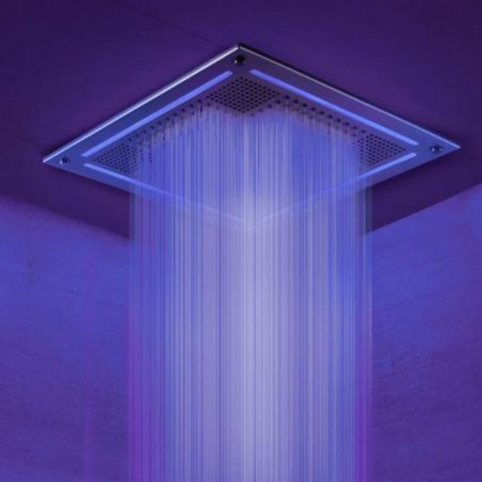 ThermaSol HydroVive System Square: Shower Luxury