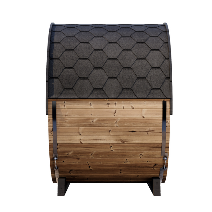 SaunaLife EE6G Sauna Barrel: Outdoor Elegance and Comfort