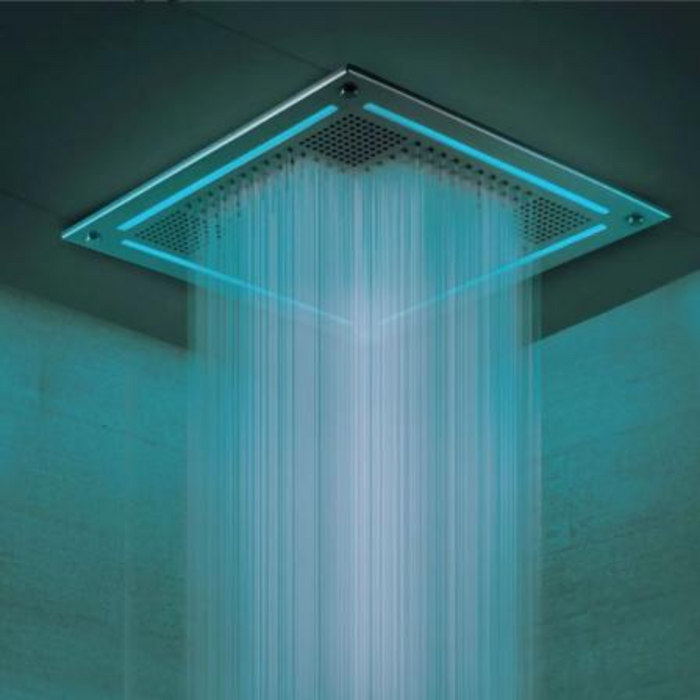 ThermaSol HydroVive System Square: Shower Luxury