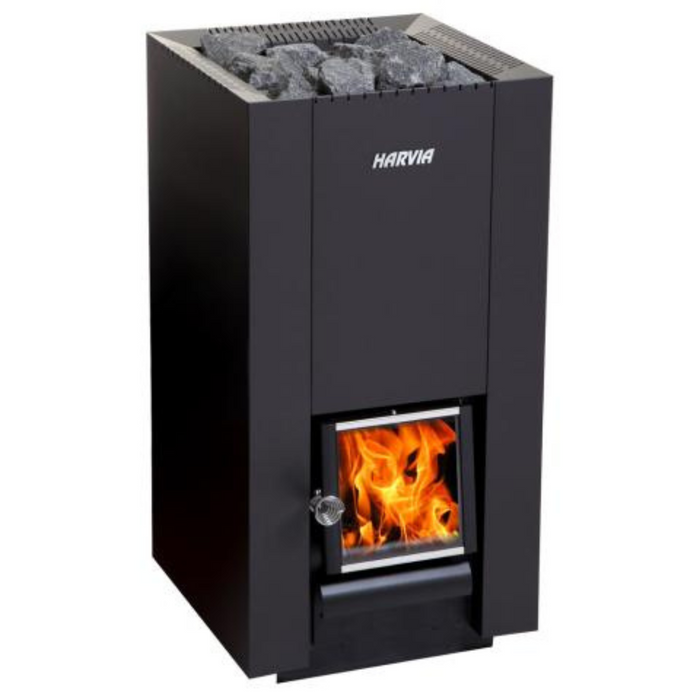 Harvia Linear Heat 22kW: Wood Sauna Stove