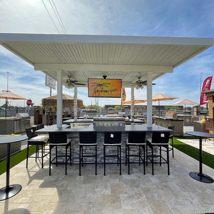 Big Island Sports Bar Outdoor Kitchen Grill