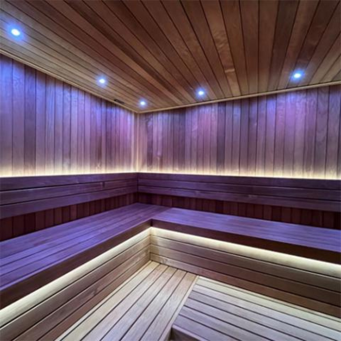 Universal Sauna LED Light Kit – 16-Ft Flexible Waterproof LED Strip