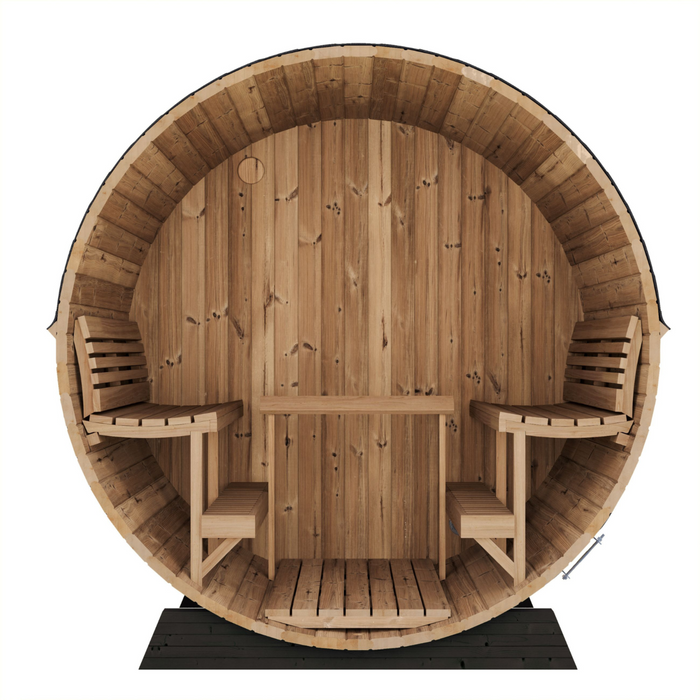 SaunaLife EE8G Sauna Barrel: Spacious Elegance and Comfort