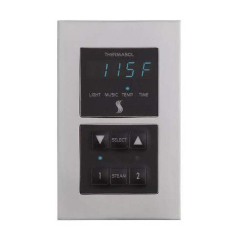 ThermaSol Signature Square Control Kit: Elevate Your Steam Bathing