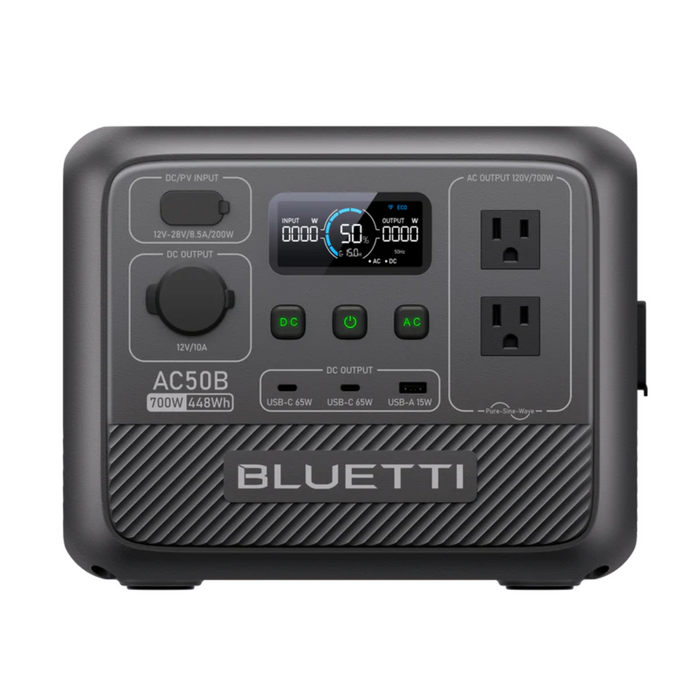 BLUETTI AC50B Portable Power Station | 700W 448Wh