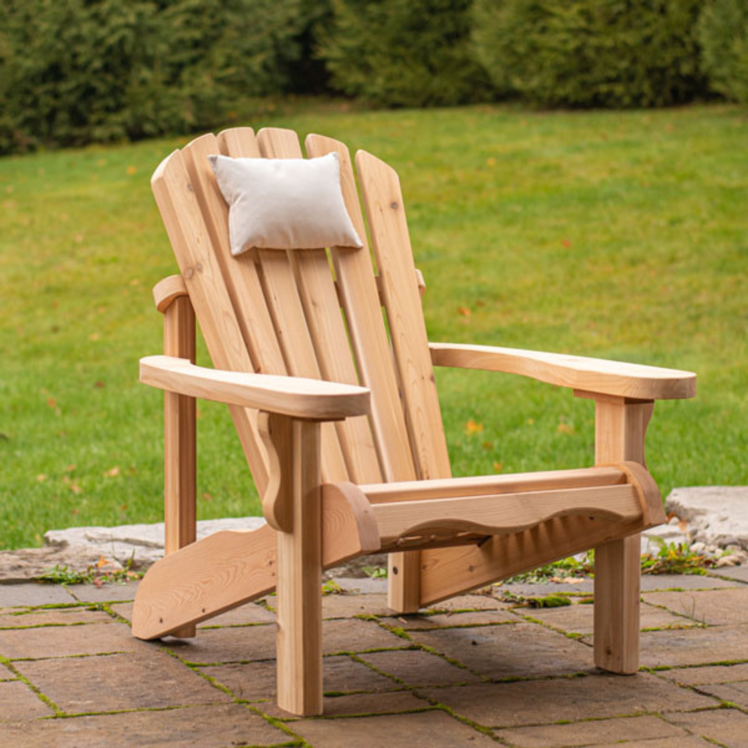 Adirondack Chair, Red Cedar - Thumbnail 4
