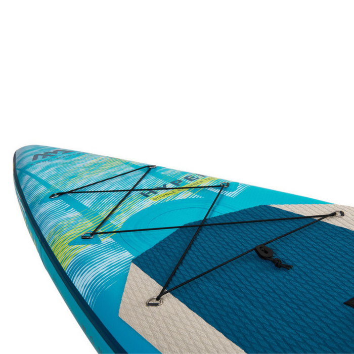 Aqua Marina Hyper - Touring Inflatable Stand-Up Paddleboard (iSUP) with Coil Leash