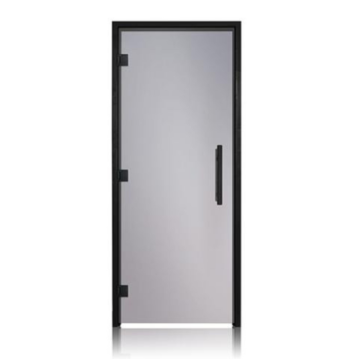 Prosaunas 36x81 Tinted ADA Glass Sauna Door with Black Alder Frame