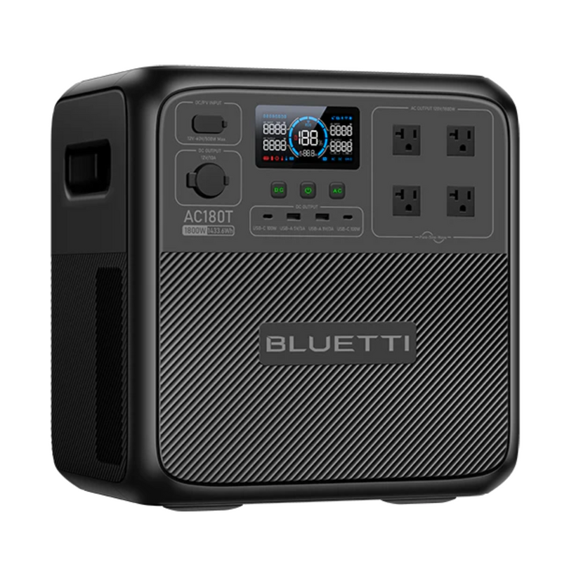 BLUETTI AC180T Portable Power Station | 1,800W,1433Wh
