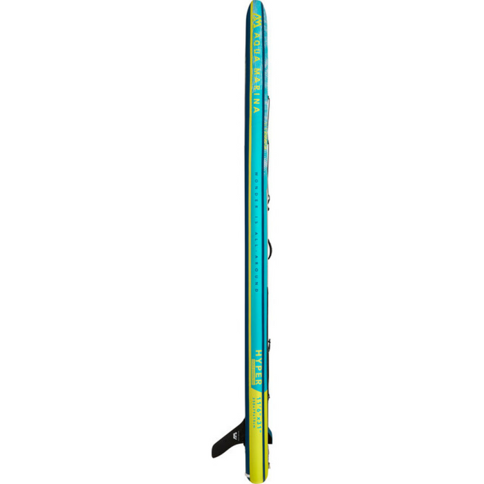 Aqua Marina Hyper - Touring Inflatable Stand-Up Paddleboard (iSUP) with Coil Leash