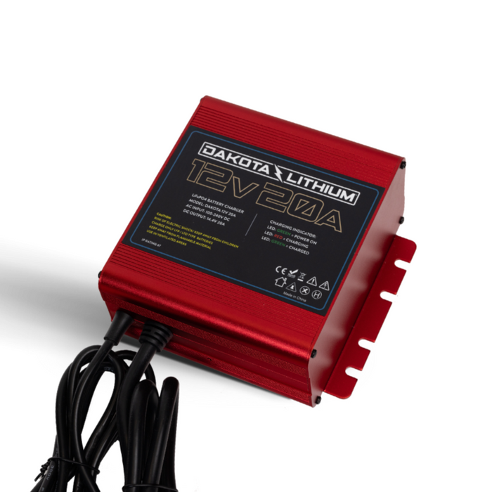 Ultra Fast 12V 20A Waterproof Lithium LiFePO4 Onboard Battery Charger