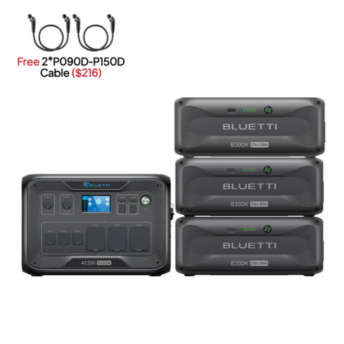 BLUETTI AC500+3*B300K | Home Battery Backup