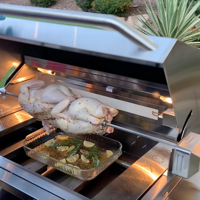 BBQ Grill Rotisserie Kits