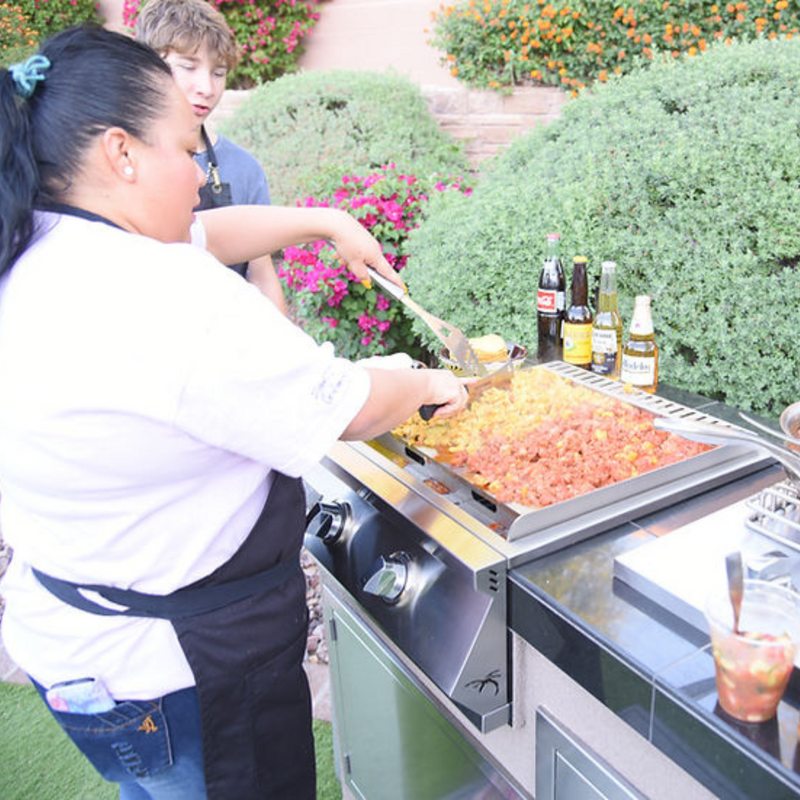 Built-In 22 Inch Griddle Teppanyaki Gas Grill