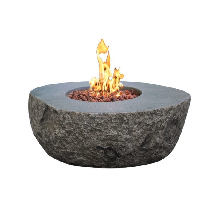 Boulder Fire Table: A Sturdy Blend of Style and Warmth