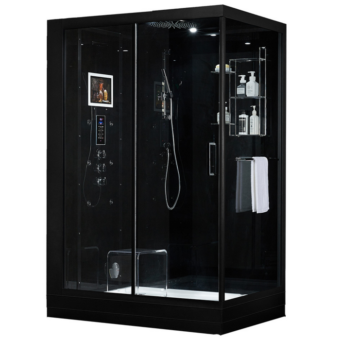 Lucca Modern Steam Shower - Wellness and Elegance Combined