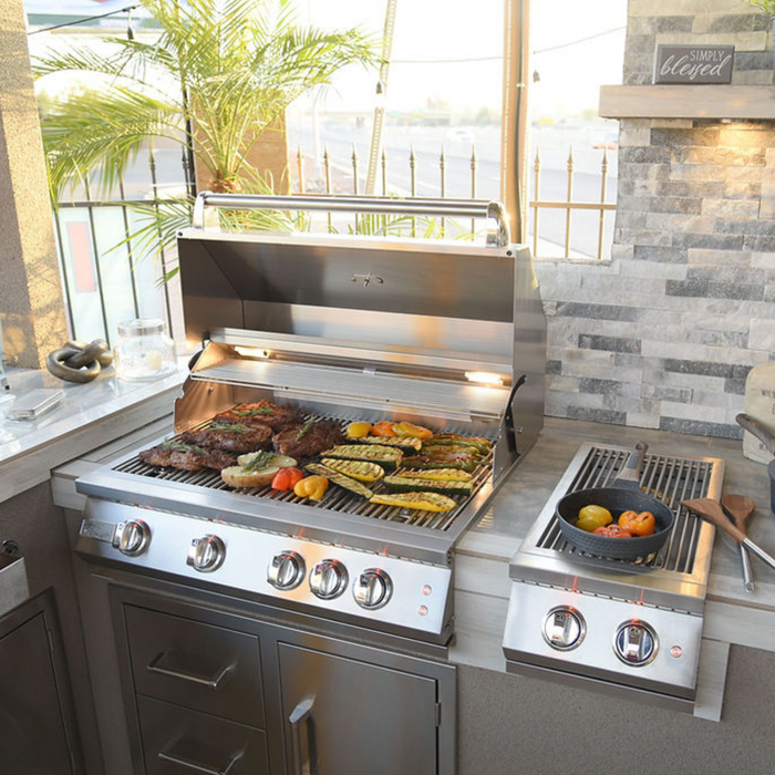 Best Outdoor Kitchen Bermuda BBQ Island with TV