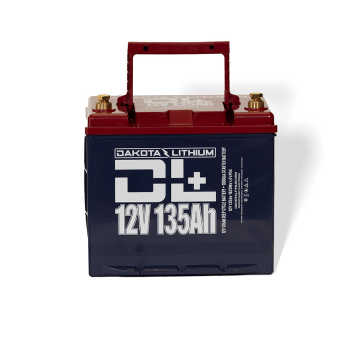 DL+ 12V 135Ah Lithium Battery – Dual Purpose | 1000CCA Starter & Deep Cycle