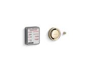 Kohler Invigoration Single Digital Steam Adapter Kit — Vibrant French Gold